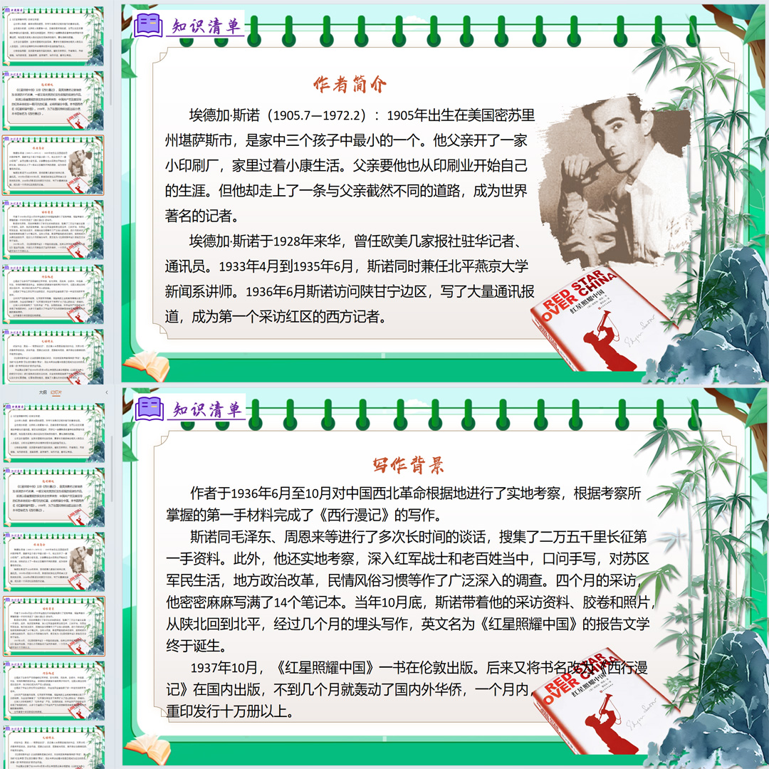 初中语文八年级上册期末总复习《整本书阅读》考点大串讲课件PPT