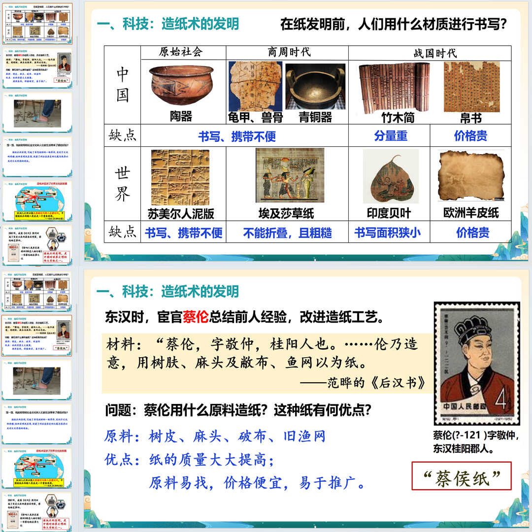 《 两汉的科技和文化》PPT课件9套初中七年级上册历史第十五课